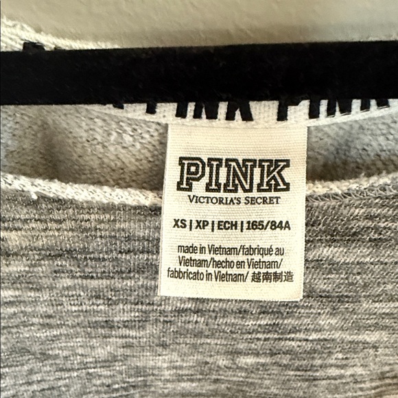 PINK Victoria's Secret Heathered Gray Sweater - Picture 2 of 5
